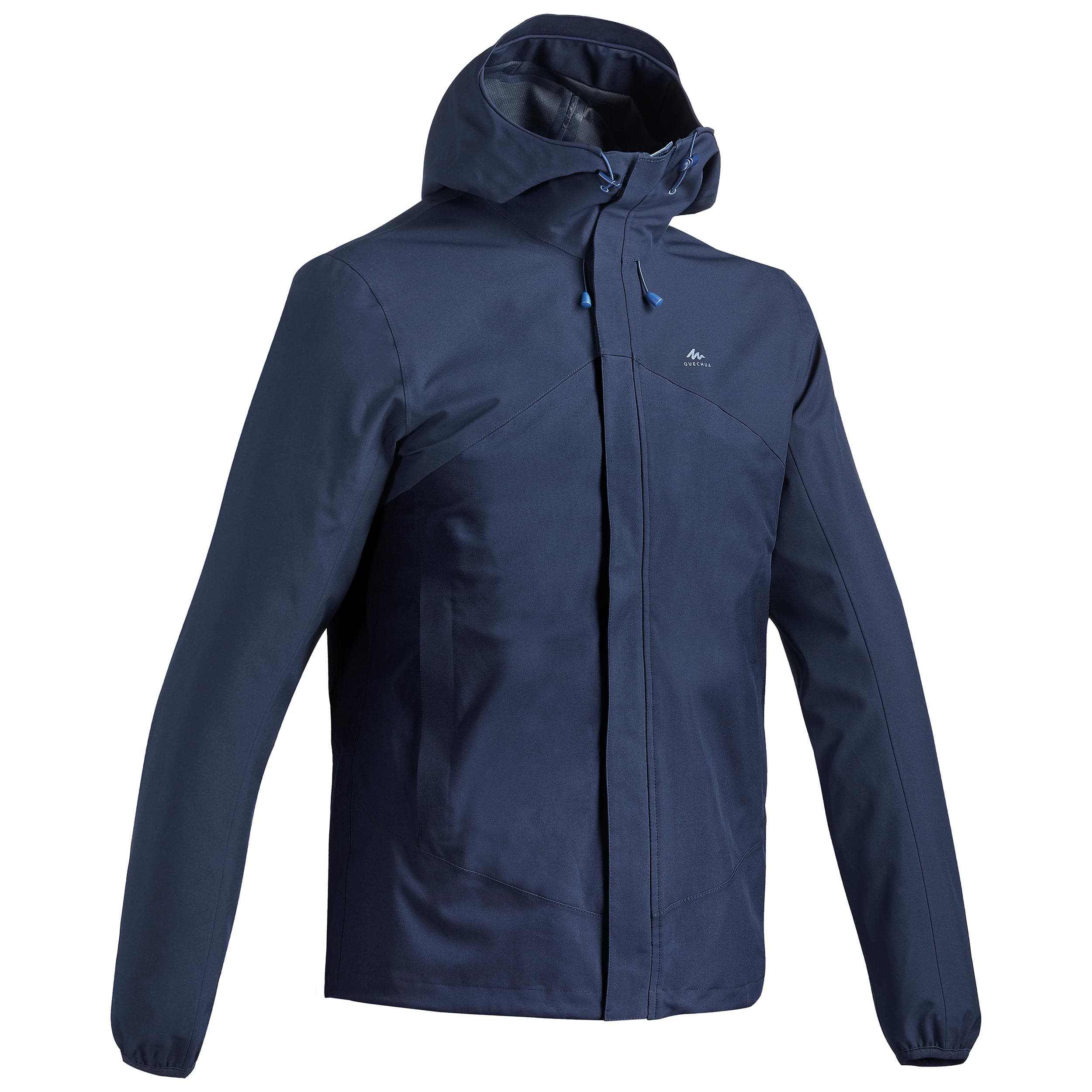 Decathlon Quechua MH150 深藍色防水外套官方產品照