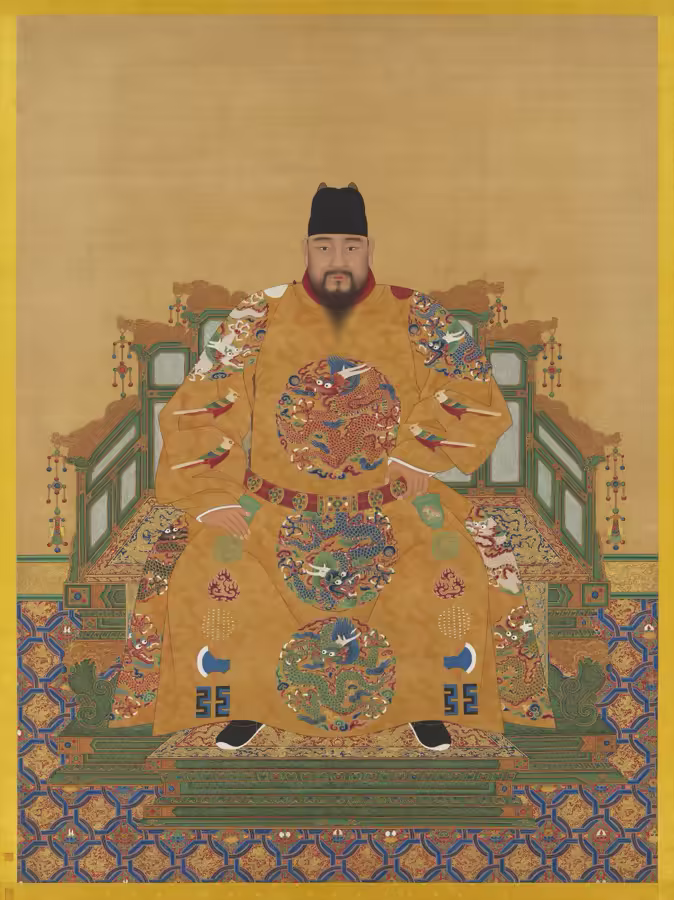 明英宗坐像