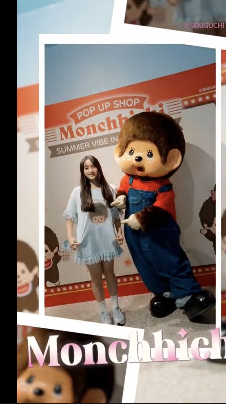 Monchhichi Taiwan Pop-up 社群影片畫面